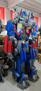 ชุดเดรสแฟนซีสุดฮาสำหรับผู้ชายชุดมาสคอตสำหรับเทศกาลคริสต์มาสขนาดใหญ่2.7ม. หุ่นยนต์มหัศจรรย์ชุดมาสคอตที่ดีที่สุดสำหรับผู้ใหญ่ - Product Image 3