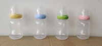Biberon pour nouveau-né en PP de 4oz, sucette, biberon de bébé de calibre Standard de 120ml, fournitures pour bébé