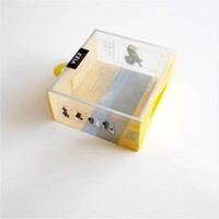 Emballage personnalisé en plastique transparent pliable en PVC pour flacons de parfum