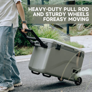 Refrigerador Portátil GD40-W <span class=keywords><strong>Alpicool</strong></span> 12/24v DC con Compresor Electrónico para Autocaravanas, Camping y Exteriores, con Ruedas - Product Image 3