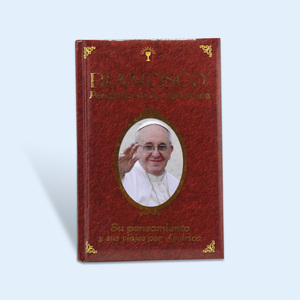 Diario de Oración Personalizado de Alta Gama con Tapa Dura y Versículos, Versiones en Inglés y Español, Diario Bíblico, Papel Sagrado - Product Image 1
