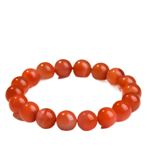 Tao Meets Cherry Red Nan Agaat Armband, Modieuze En Veelzijdige Kralen, Dierenriem Jaar Gelukskraal - Product Image 1