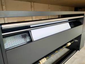 Sublimation Ink 4 Printheads Double Sided Flag Printer 1.32m Sublimation Printer for Flag &amp; Striped &amp; Black Lined Fabric