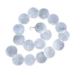 Guirlande de rideau en verre LANJO pour décoration de mariage en extérieur, carillon éolien perlé, toile de fond pour réception, décoration d'arche, fabriqué en Chine - Product Image 4