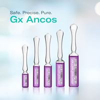 Ampoules en verre cylindriques Gx Ancos 10, 10 ml, type D, Dermocosmétiques, Soins de la peau, Soins capillaires, Soins pour hommes, Parfums, OEM Gerresheimer