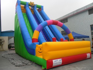 Phim hoạt hình chủ đề trượt nước <span class=keywords><strong>Inflatable</strong></span> tùy chỉnh thiết kế trẻ em sân chơi PVC Splash trượt thương mại lớp chống trượt bề mặt - Product Image 2