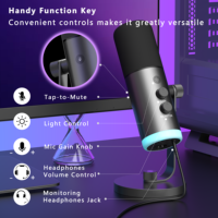 Microphone personnalisé en gros fabriqué en Chine, microphone filaire pour karaoké