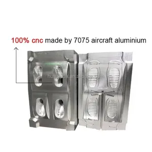 New Design Aluminium Die Casting Mould Eva Sole Shoes Injections 1 Mold 2 Pair China Factory Air Blowing Shoe Making Molds