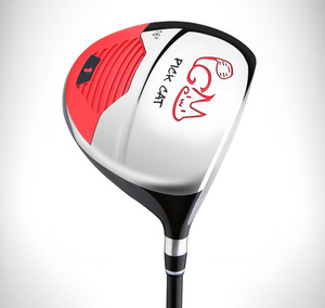 Driver <span class=keywords><strong>de</strong></span> Golf Profesional para Jóvenes - PGM PICK CAT JRMG007 <span class=keywords><strong>Serie</strong></span> Cartoon, Madera N.° 1 <span class=keywords><strong>de</strong></span> 16 Grados para Niños y Niñas <span class=keywords><strong>de</strong></span> 3 a 12 Años - Product Image 6