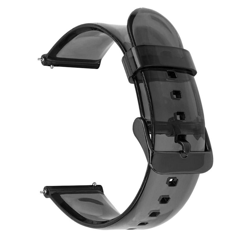 Transparent Balck+Black Buckle