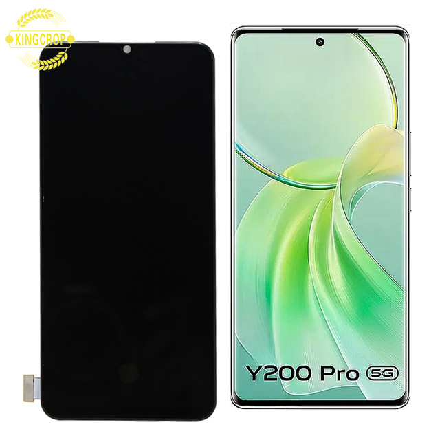 Mobile Phone LCDs for VIVO Y200 Y200i Y200e Y200 PRO Y200 GT Y200t Y100 Y100t Y100i 4G 5G Screen Replacement Display Repair Part