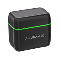 PUJIMAX Chargeur de batterie rechargeable universel AA AAA à 8 emplacements avec batterie au lithium 1.5V 8 pièces batterie au lithium-ion cylindrique