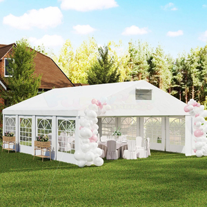 Carpas grandes de aluminio blanco para eventos, bodas, fiestas, marquesinas para eventos de 200, 500 y 800 personas. - Product Image 6