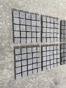 Bán Sỉ Giá Rẻ Đá Hoa Cương Tự Nhiên Chống Trượt Ngoài Trời Đường Lái Xe Gạch Lát Lưới Đá Cuội - Product Image 3