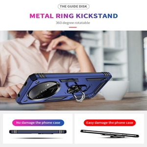 360 anneau en métal porte-doigt magnétique support de voiture hybride armure <span class=keywords><strong>coque</strong></span> de téléphone pour Redmi <span class=keywords><strong>A3</strong></span> Turbo 3 13R couverture arrière - Product Image 5