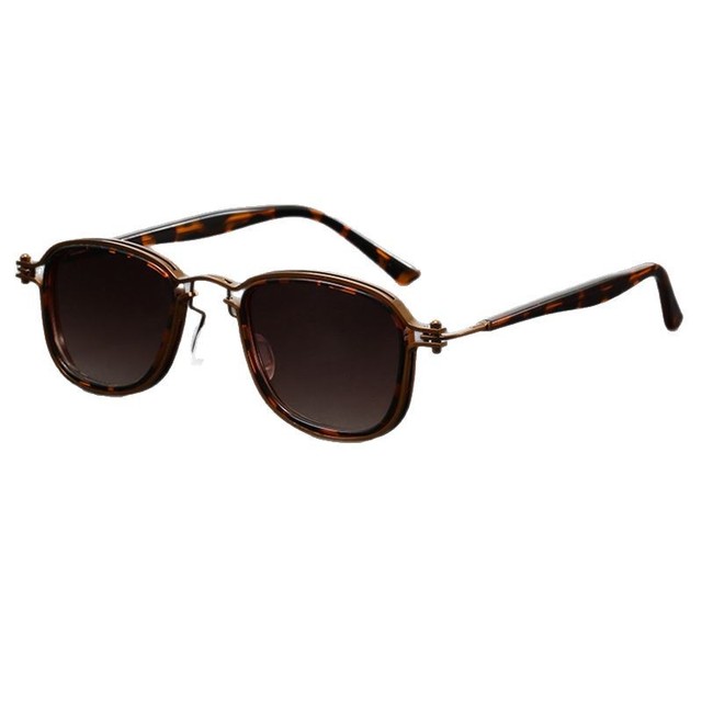 Retro Metal Frame Polarized Sunglasses Unisex Vintage Sun Glasses Classic Polarized Sunglasses