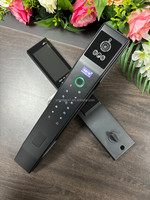 Cerradura Inteligente SMT YG1 con Reconocimiento Facial, Videoportero, Tarjeta de Memoria, Almacenamiento en la Nube, Wi-Fi, Control por Aplicación IP para Puerta de Acero de Casa/Hotel
