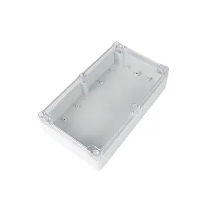 Factory Sale Gray Pc Transparent Cover Abs Plastic Box Ip67 Electric Outdoor Electrical Waterproof Junction Box Enclosure Box