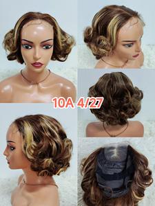 Promoción de 25$ Letsfly, Pelucas de Cabello Humano Natural 100% con Cierre de Encaje 4x4, Ondas Sueltas de Colores, Venta al por Mayor a Buen Precio, 9A y 10A - Product Image 5