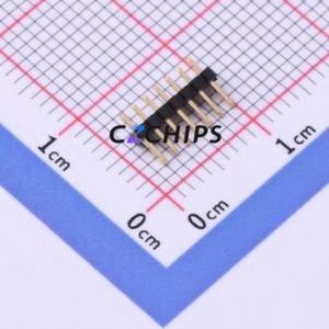 X1311WV-07J-C18D27 Pin Header Through hole Component (THT),P=1.27mm Connector 1x7P 1.27mm 1.27mm Pin Header - Product Image 2