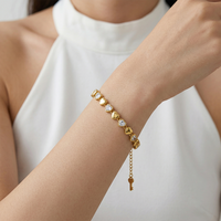 Bracelet Chaîne Tennis Cœur en Acier Inoxydable Plaqué Or 18K de Luxe avec Zircons pour Femme – Nouveauté Tendance 2025 – Bijoux et Accessoires de Fête