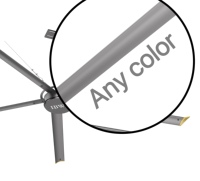 Ventilateur de plafond industriel HVLS 2026 conçu pour une efficacité maximale du flux d'air dans les grandes surfaces de travail industrielles intérieures - Hélicoptère