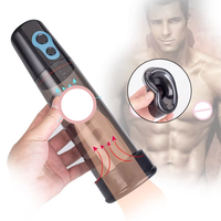 Pompe à vide électrique automatique pour pénis, dispositif d'amélioration masculine, pompe à vide rechargeable pour l'érection masculine avec matériau TPE en latex