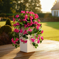 Guirlande artificielle réaliste de bougainvilliers pour centre de table de mariage, événements hôteliers, décoration intérieure, Noël, Pâques, arrangements floraux, table de fête