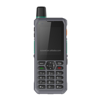 Terminal portátil resistente y económico con Android 12, pantalla impermeable de 2.4 pulgadas, walkie talkie, teclado PDA y función Pulsar para Hablar.