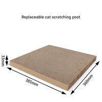 Maison de chat en papier écologique en carton en forme de maison personnalisée OEM ODM vente en gros