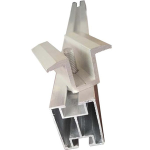 Hot panel năng lượng mặt trời gắn kết cấu trúc đường sắt thép không gỉ PV Bracket - Product Image 3