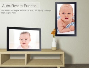 Frameo 21.5 Inch Large Digital Photo Frame, 32GB <b>WiFi</b> Digital Picture Frame Send Photos Instantly From Anywhere Via Free App - Product Image 4