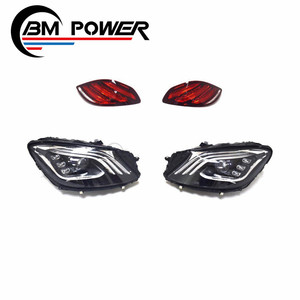 2019 <span class=keywords><strong>2018</strong></span> S classe w222 S63 S65 kit carrosserie pour w222 S320 S400 S450 <span class=keywords><strong>S500</strong></span> à S63 S65 avec phare et feux arrière - Product Image 3