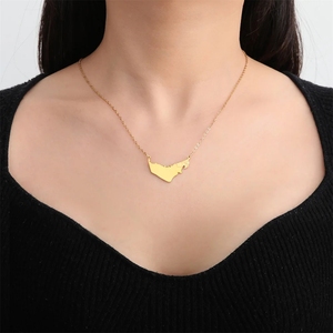 Colliers en acier inoxydable plaqué or 18 carats émaillés avec drapeau des <span class=keywords><strong>Émirats</strong></span> <span class=keywords><strong>arabes</strong></span> <span class=keywords><strong>unis</strong></span> Collier à chaîne en émail avec drapeau des <span class=keywords><strong>Émirats</strong></span> <span class=keywords><strong>arabes</strong></span> <span class=keywords><strong>unis</strong></span> - Product Image 6