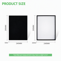 Filter Karbon Hepa Asli untuk Pembersih Udara, Cocok untuk Filter Udara Phi/lips Ac4103/4104/4025/4026/4124