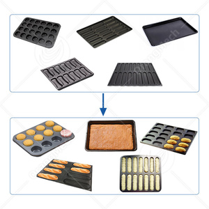 Orme nhỏ hoàn toàn tự động macaroon gửi tiền dây chuyền sản xuất cupcake bánh thả máy để làm bánh - Product Image 5