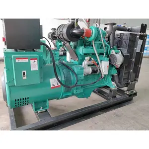 Factory Supply 1000KW Silent Electric Diesel Generator Machine Open Type 100KVA 3-Phase Cummins Engine DC Output 230V for Sale