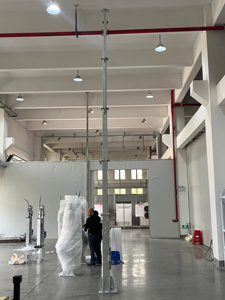 שימוש רב תכליתי תרנים טלסקופיים 4-12 מטר עבור מוט מגדל אור נייד - Product Image 6