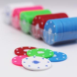 Jetons de poker Texas Hold'em personnalisés de 39 mm avec logo imprimé UV pour le mahjong et les jeux de société - Product Image 5