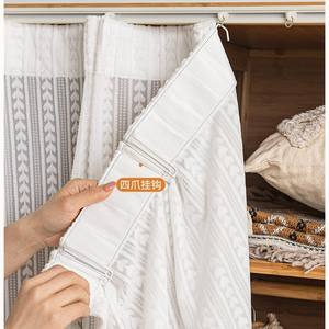 Cortinas Antipolvo para Armario, Tipo Gancho Rectangular, Protector de Ropa para Armario, Cubierta Transparente de Poliéster para Almacenamiento en Armario - Product Image 3