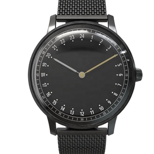 Montre à bracelet métallique avec verre bombé et mouvement à quartz Ronda, très vendue, montres de couple russes pour homme et femme - Product Image 3