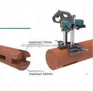 Perceuse à bois portable 17 cm à moteur sans balais pour trous carrés et mortaises, et scie à chaîne - Product Image 6