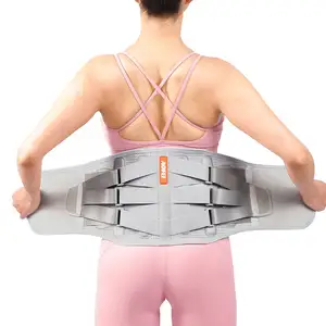 Attelle lombaire réglable pour le soulagement de la douleur Ceinture de soutien de la taille Enveloppe médicale du bas du dos