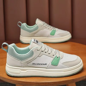 Zapatillas Deportivas Blancas Transpirables de Moda Casual al por Mayor para Hombre, con Suela Gruesa y Estilo para Caminar - Product Image 3