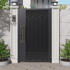 Hiện đại trượt Hợp kim nhôm nhập cổng cho biệt thự sân nông thôn tự xây dựng nhà không thấm nước dễ dàng cài đặt tùy chỉnh - Product Image 4