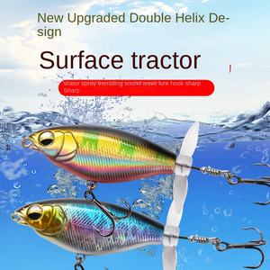 Mini Surface Tracteur Leurre Appât Flottant Eau Double Vis Boue Conception 6g/11g Perche Pêche Mandarin En Plastique Appât <span class=keywords><strong>Carpe</strong></span> - Product Image 5