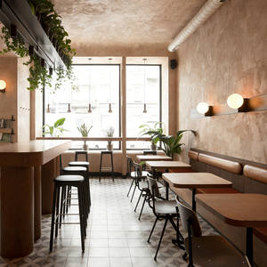 <span class=keywords><strong>Muebles</strong></span> <span class=keywords><strong>de</strong></span> Comedor <span class=keywords><strong>de</strong></span> Estilo Vintage para Cafetería, Cabinas Personalizadas, Sofá Acolchado Suave Montado en la Pared, Mobiliario Comercial para Catering - Product Image 4