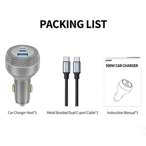 LKTOP 100W Car <b>Charger</b> for DJI Quadcopter: Fast PD & QC3.0 DC Car <b>Charger</b> Adapter <b>with</b> <b>Multiple</b> <b>Ports</b> for Cars/SUVs/RVs - Product Image 6