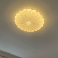 Vente en gros de luminaires de plafond LED ronds en acrylique, style moderne, pour la décoration intérieure, avec motif floral, pour la maison