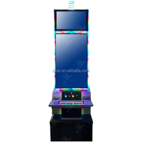 Mesin Game Arcade logam tampilan LED layar vertikal 43 inci kualitas tinggi garansi 10 tahun PC Software kemampuan Game Spanyol